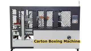 machine d'emballage de cartons