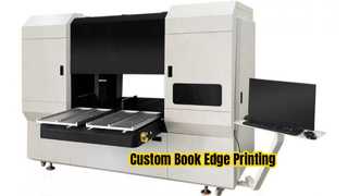 Machine d'impression numérique de bord de livre HXEP400.