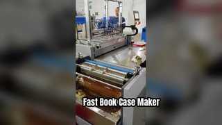 Machine de fabrication de caisses semi-automatique pour livres
