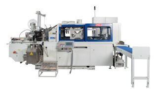 Machine de fabrication de boîtiers à couverture rigide à grande vitesse HX60 PLUS.