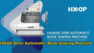 Machine à coudre de livres semi-automatique HX460D