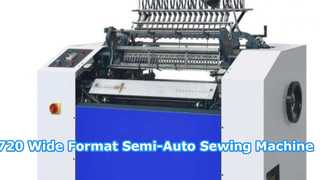 Machine à coudre semi-automatique grand format HXSS720