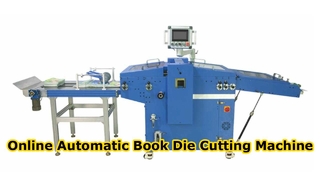 Machine de découpe automatique de livres en ligne