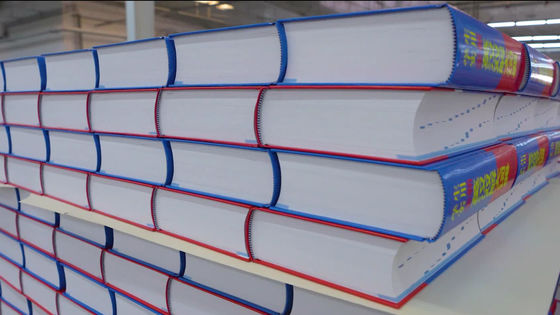 Appareil d'empilage et de palettisation à alimentation rapide pour l'épaisseur du livre de 5 à 90 mm