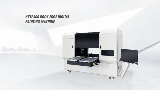HXEP400 Machine d'impression numérique de bord de livre Imprimante de bord de livre Impression de précision pour chaque livre