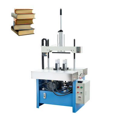 HX95BR Machine de redondement à dos de blocs de livres Semi-automatique Notebook Machine de redondement à dos pour façonner la crête De retour en couverture rigide