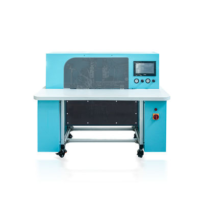 HX18B Notebook semi-auto Cordes élastiques appliquant la bande de fixation Machine de fixation de bande élastique Notebook Conception compacte