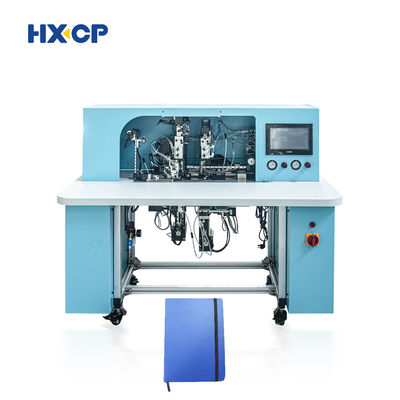 HX18B Compte-rendu semi-automatique Machine de fixation de bande élastique couverture douce couverture dure Liant postpress Manuel de fabrication de la BiblePrix d'usine