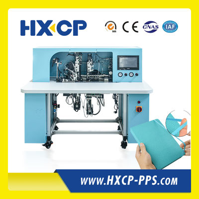HX18B Notebook semi-automatique à corde élastique appliquant la bande de fixation de la machine Notebook Elastic Band Fixing 2025 Meilleure machine à reliure de livres PLC