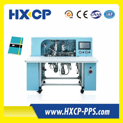 HX18B Notebook semi-automatique à cordes élastiques appliquant des bandes de fixation Machine à couverture douce notebooks notebook biblique
