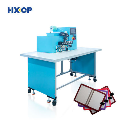 HX20EPL Elastic Pen Loop Attachment Notebook Penloop Mounting Machine Semi-Auto Inserting pour la personnalisation des ordinateurs portables
