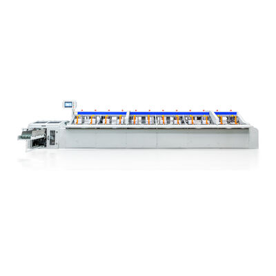 Machine de pliage automatique HX420 Modulaire 3-21 postes Pliage compact hors ligne/en ligne