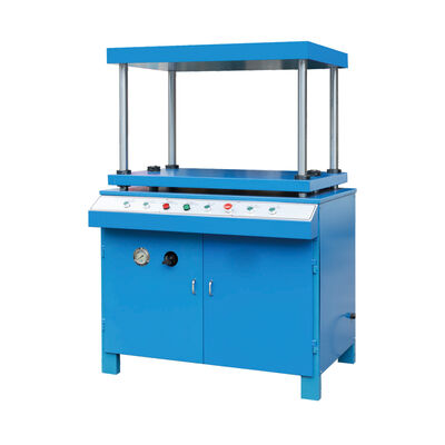 Appareil de pressage à deux voies à double cylindre hydraulique entraînement 1 à 10 tonnes à pression réglable Bloc de livre et boîtier en couverture rigide