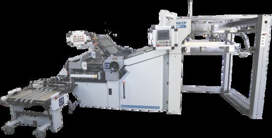 CP78/4KLLF Machine de pliage de palettes à portique, boucle anti-rayures, de la presse à imprimer au pliage directement