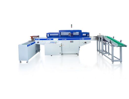 HX2000 Machine d'insertion de ruban idéal pour les lignes de production de journaux et de ordinateurs portables fournissant l'insertion de ruban marque-pages avec cohérente
