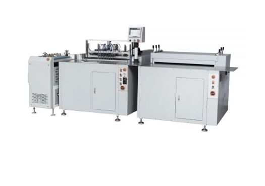 Machine de fabrication de boîtiers à couverture rigide semi-automatique HXSCM équipée d'un ordinateur central puissant pour les processus de fabrication de boîtiers à couverture rigide