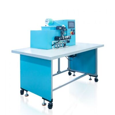 HX20EPL Machine semi-automatique d'application de la boucle élastique du stylo conçue pour l'application de la boucle élastique sur les produits d'agenda de ordinateur portable et de boîtier de journal