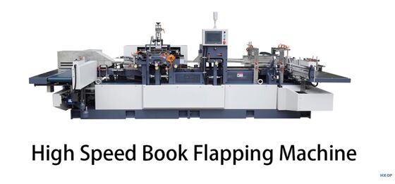 La machine à battement de livre à grande vitesse stable et fiable pour la finition de la reliure de couverture adopte le système de contrôle Schneider, stable et fiable pour la finition de la reliure de couverture.