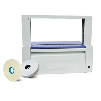 Machine à banderoler automatique utilisée pour banderoler les nouilles, étiquettes de vêtements, cartes, Inserts d'emballage