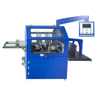 HX60R boîtier en couverture rigide Machine d'arrondissement de coin cylindre d'air pressé chauffé Formation de bord lisse