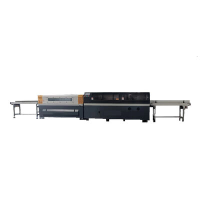 Machine d'emballage automatique à rétrécissement à quatre unités de structure multiforme produit d'emballage à film étanche