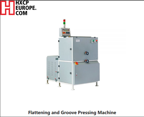 Machine intégrée d'aplatissement et de crevassement, de 2T à 5T Pression hydraulique, pression réglable Formation simultanée de la colonne vertébrale Économiser du temps