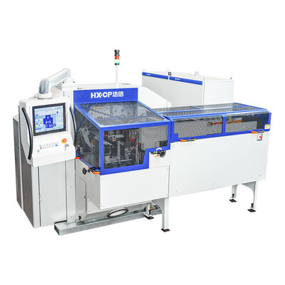 HX120DH Tondeuse à trois couteaux, reliure parfaite pour livres, 4 200 coupes par heure, double pré-empilage en ligne