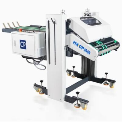 Machine à plier le papier avec livraison de pile de presse à flux et fonction de marquage des feuilles pour un pliage précis et une quantité de produit constante