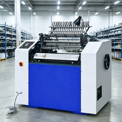 Machine à coudre HXSS720 avec lubrification centrale et dix-huit groupes d'aiguilles fines