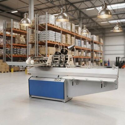 HX450S Semi-Auto Saddle Stitcher Magazine Pictorial Binding Opération continue sans arrêt