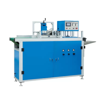 Machine à aplatir et à pincer HX420FN avec pression et temps de chauffage réglables pour lignes de caissonnage