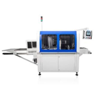 HX681 machine d'empilage de livres en couverture rigide avec réglage flexible pour le système en ligne et le tournage de 90 ou 180 degrés du livre