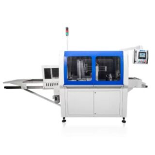 HX681 Machinette d'empilage de livres en couverture rigide, conçue pour l'empilement stable et le préemballage automatisé