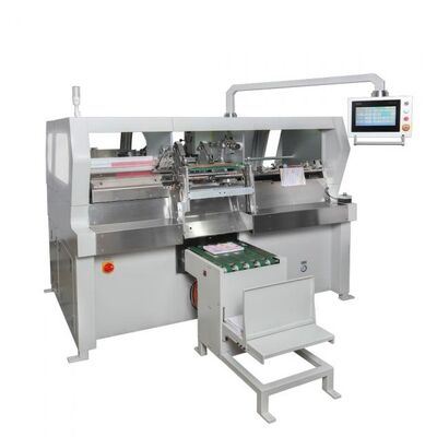 HXPS420 Machine de formage et de reliure de bobines en plastique conçue pour la production de masse de livres en spirale avec une disposition optimisée de deux stations