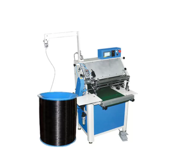 Machine de reliure semi-automatique à fil unique pour la reliure spirale de journaux, carnets, cahiers d'exercices et calendriers avec changement d'outil flexible
