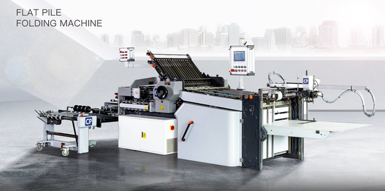 CP Flat Pile Buckle Folding Machine with Up to Six Buckle Plates