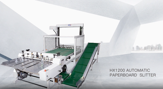 Machine de découpe de carton haute précision HX1200 avec bord de coupe lisse