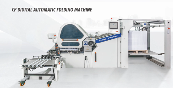 Machine de pliage numérique automatique CP avec conception d'automatisation intelligente